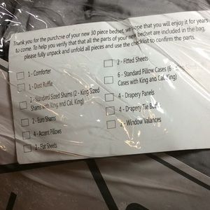 Alcove Bedding 30 Piece King Comforter Set Poshmark